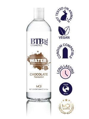 BTB WATER BASED FLAVORED CHOCOLAT LUBRICANT 250ML - image 2