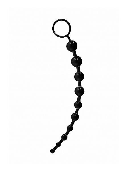 Łańcuszek kulki zatyczka analna korek plug 25,5 cm - 3