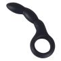 Czarne dildo analne korek analny z uchwytem 13,5cm - 6