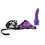 Strap-on uprząż regulowane szelki dildo penis 14cm - 4