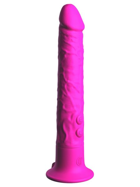 Długie dildo z grubą końcówką i przyssawką 19 cm - 3