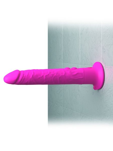 Długie dildo z grubą końcówką i przyssawką 19 cm - 7