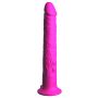 Długie dildo z grubą końcówką i przyssawką 19 cm - 4