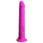 Długie dildo z grubą końcówką i przyssawką 19 cm - 5