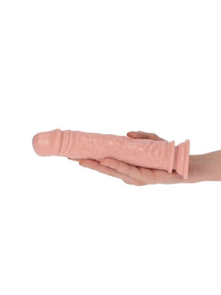 Realistyczne cieliste dildo z przyssawką 18 cm - 8