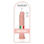 Realistyczne cieliste dildo z przyssawką 18 cm - 3