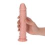 Realistyczne cieliste dildo z przyssawką 18 cm - 4