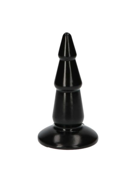 Zatyczka analna korek plug czarny silikonowy 13 cm - 2