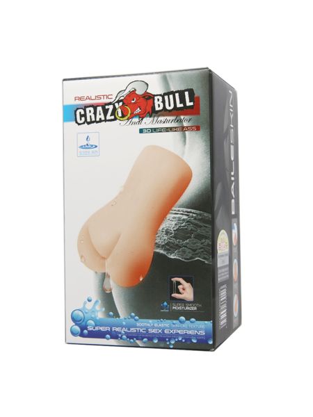 CRAZY BULL- REALISTIC 3D LIFE-LIKE ASS, Water lubricant - 7