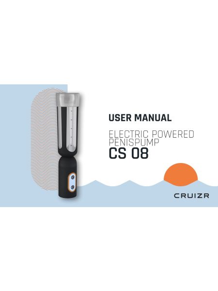 CRUIZR - CS08 Penis pump with sucking function - 7