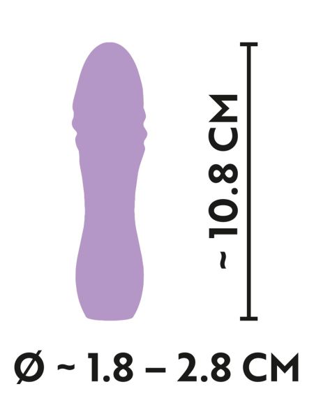 Mały wibrator dla kobiet Cuties Mini Vibrator Purple 3.0 - 8