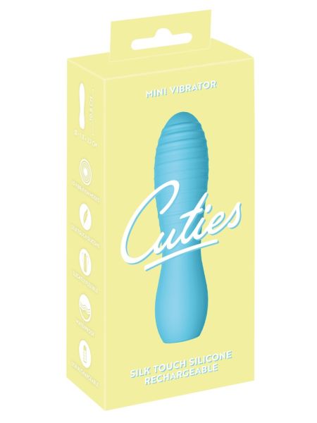 Mały wibrator dla kobiet Cuties Mini Vibrator Blue 3.0 - 7