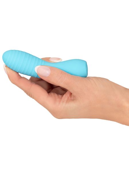 Mały wibrator dla kobiet Cuties Mini Vibrator Blue 3.0 - 4