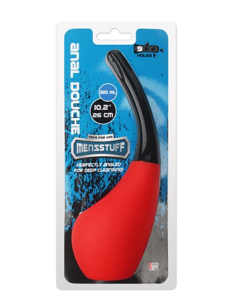 Anal/hig-Irygator-MENZSTUFF 310 ML ANAL DOUCHE RED/BLACK - 2