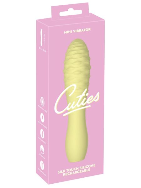 Mały wibrator dla kobiet Cuties Mini Vibrator Yellow 3.0 - 7