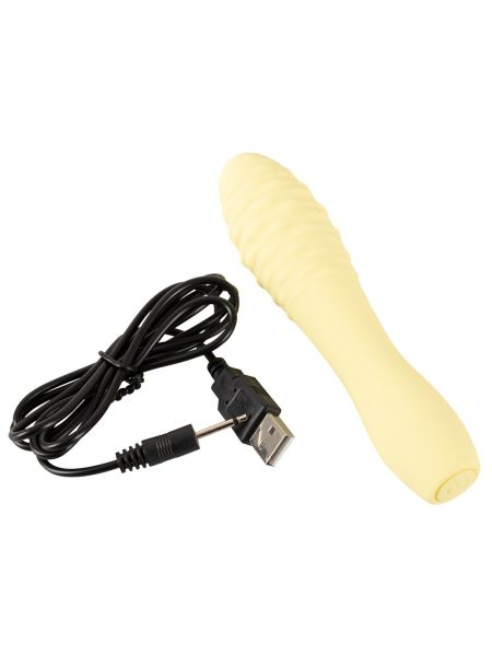 Mały wibrator dla kobiet Cuties Mini Vibrator Yellow 3.0 - 6