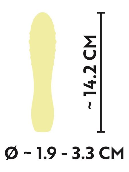 Mały wibrator dla kobiet Cuties Mini Vibrator Yellow 3.0 - 17