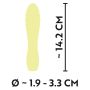 Mały wibrator dla kobiet Cuties Mini Vibrator Yellow 3.0 - 9