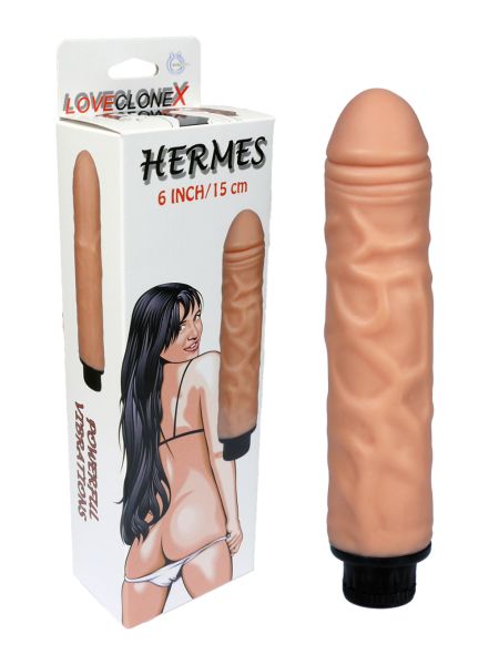 Cyberskóra realistyczny penis wibrator sex 20cm