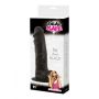 Czarne dildo rozmiar xxl duże grube mocne sex 28cm - 2