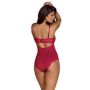 Czerwone body erotyczne bielizna obsessive l/xl - 3