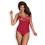 Czerwone body erotyczne bielizna obsessive s/m - 2