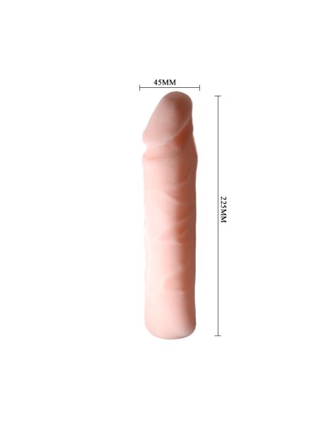 Członek penis dildo proteza uprząż strap-on 23cm - 4