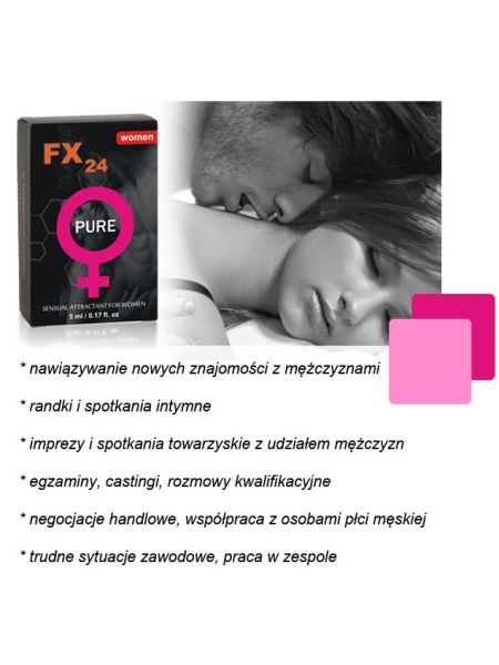 Czyste feromony dla kobiet randka impreza sex 5ml - 3