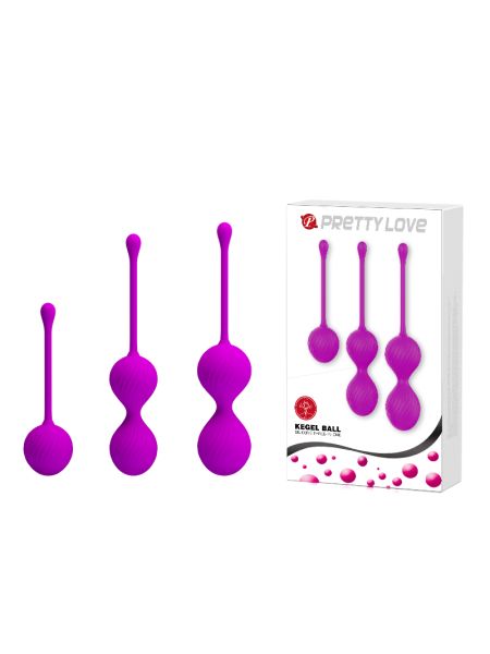 Kulki gejszy zestaw treningowy Pretty Love Kegel Ball - 6