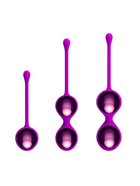 Kulki gejszy zestaw treningowy Pretty Love Kegel Ball - 4