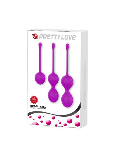 Kulki gejszy zestaw treningowy Pretty Love Kegel Ball - 7