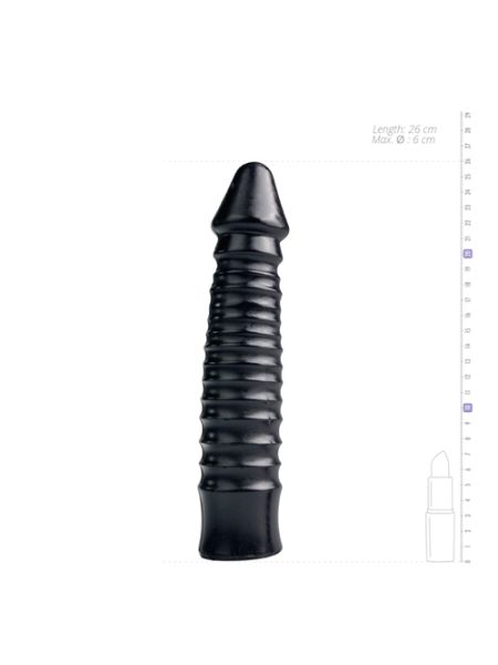 Dildo All Black 26 - 4