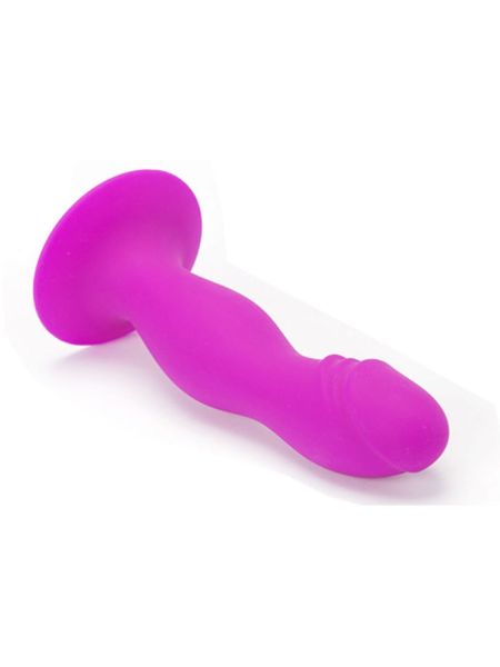 Dildo analne realistyczny korek przyssawka 16cm - 2