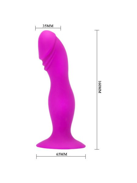 Dildo analne realistyczny korek przyssawka 16cm - 4