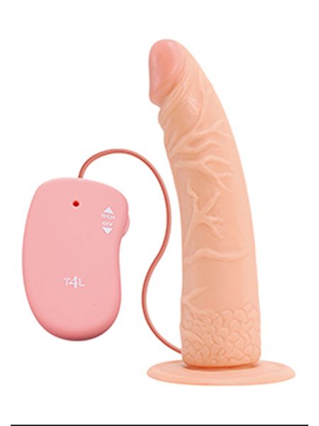 Dildo członek wibrator penis z przyssawką sex 18cm - 2