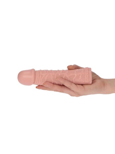 Gruby cielisty realistyczny penis żylasty 18 cm - 6