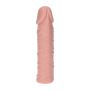 Gruby cielisty realistyczny penis żylasty 18 cm - 5