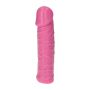 Gruby różowy realistyczny penis żylasty 18 cm - 4