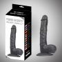 Dildo jak penis duże jądra mocna przyssawka 23cm - 4