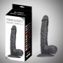 Dildo jak penis duże jądra mocna przyssawka 23cm - 5