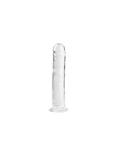 Dildo jak penis przyssawka przezroczyste sex 16cm - 2