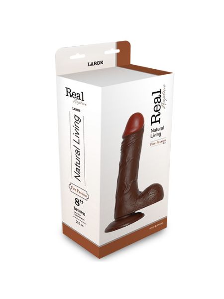 Dildo jak penis z sex przyssawką realistyczne 23cm