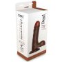 Dildo jak penis z sex przyssawką realistyczne 23cm - 2