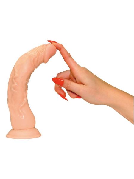 Dildo jak prawdziwy penis piękne żyły przyssawka - 7