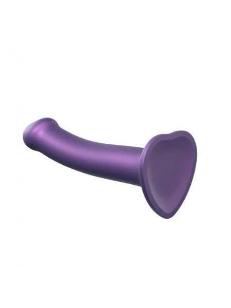 Sexowne dildo o prostym kształcie przyssawka 18 cm - 2