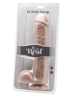 Dildo na przyssawce duży realistyczny penis 28cm - image 2