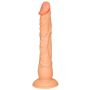 Dildo na przyssawce naturalny rozmiar wąskie 18cm - 4