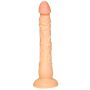 Dildo na przyssawce naturalny rozmiar wąskie 18cm - 8