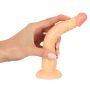 Dildo na przyssawce naturalny rozmiar wąskie 18cm - 12