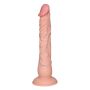 Dildo na przyssawce naturalny rozmiar wąskie 18cm - 5